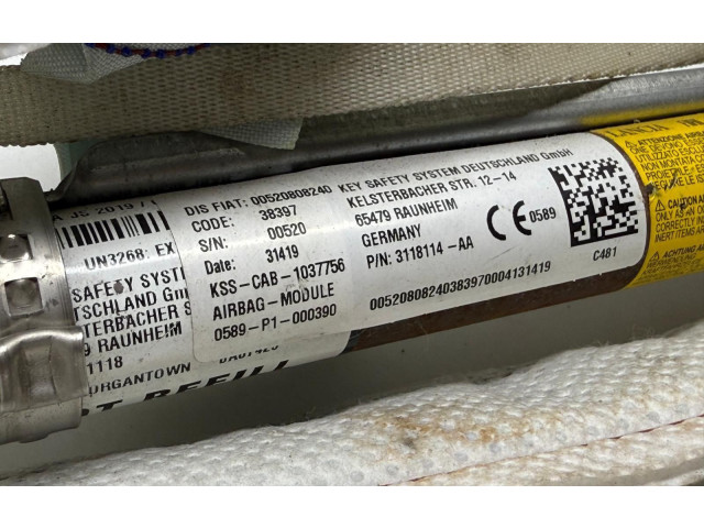 Боковая подушка безопасности 52080824, 520023110   Fiat 500L