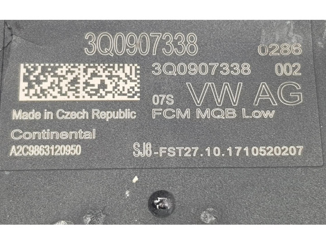 Блок управления 3Q0907338, 3Q0907338   Audi A3 S3 8V