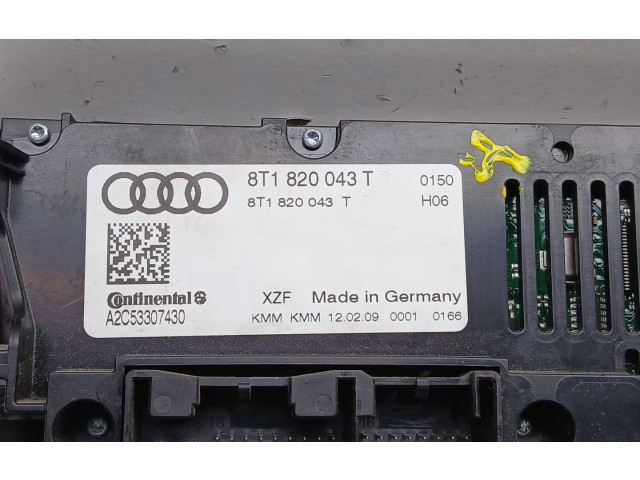 Блок управления климат-контролем 8t1820043t   Audi A4 Allroad