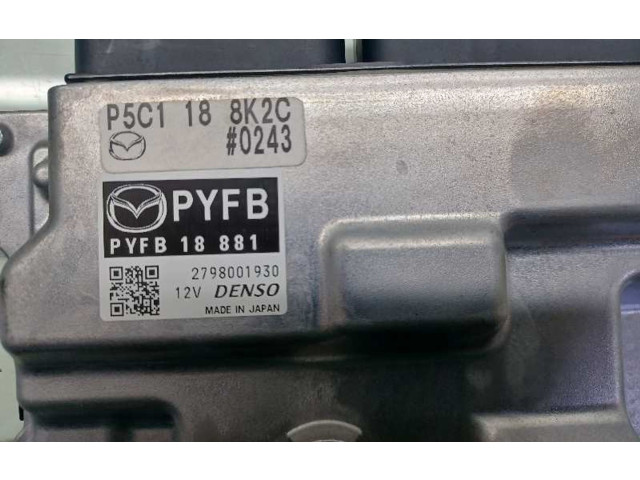 Блок управления двигателем Блок управления P5C1188K2C, 2798001930 Mazda MX-5 ND