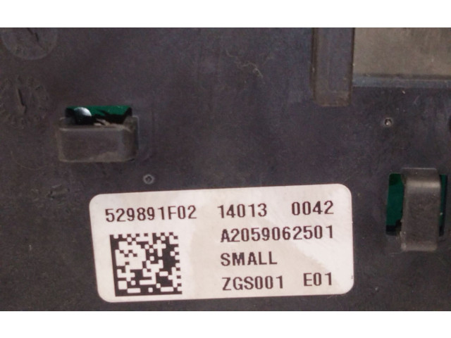 Pojistková skříňka Řídící jednotka BSM A2059062501 Meredes-Benz C W204 2014