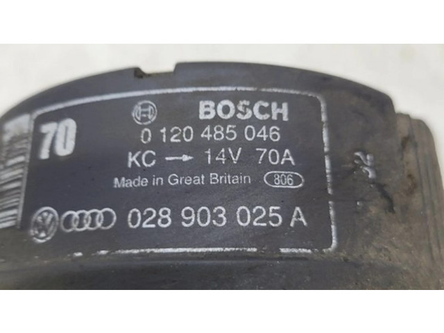 Генератор 028903025A, 0120485046 Audi 80 90 S2 B4 1.9