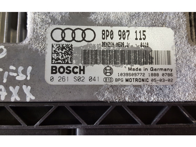 Блок управления двигателя 8P0907115 Audi A3 S3 8P