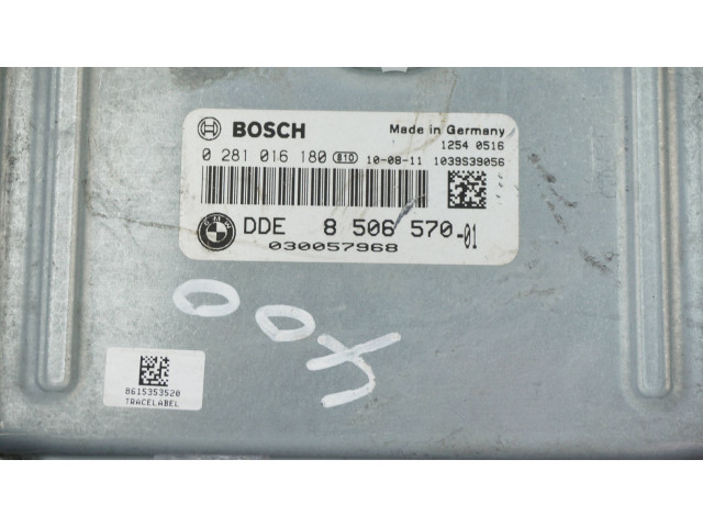 Řídící jednotka 8506570, 0281016180 BMW X5 E70 2010