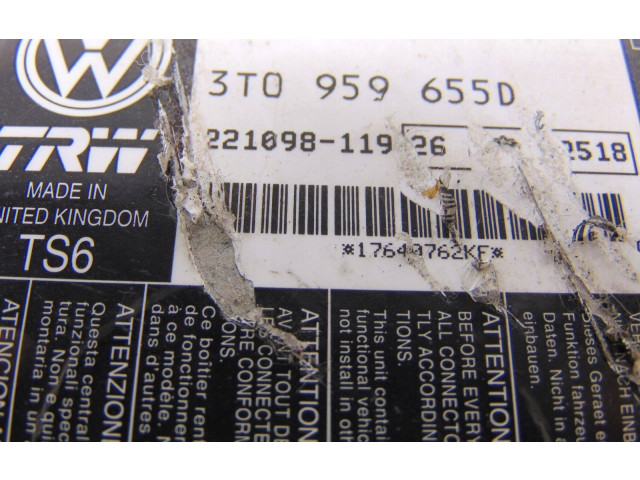 Блок подушек безопасности 3T0959655D   Skoda Superb B6 (3T)