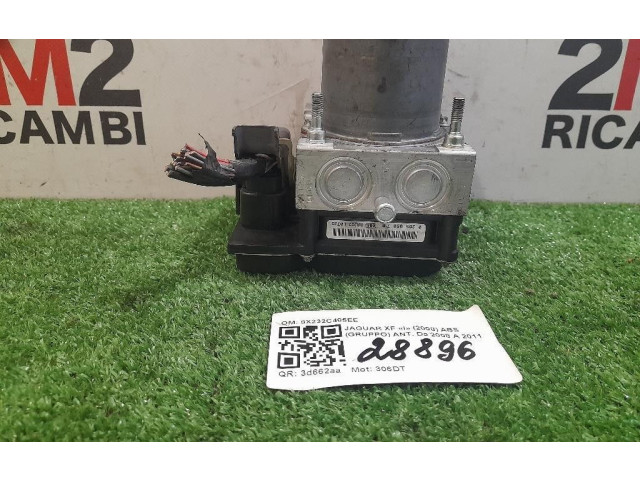 Блок АБС 8X232C405EE, 306DT Jaguar XF X250 2007 - 2015 года