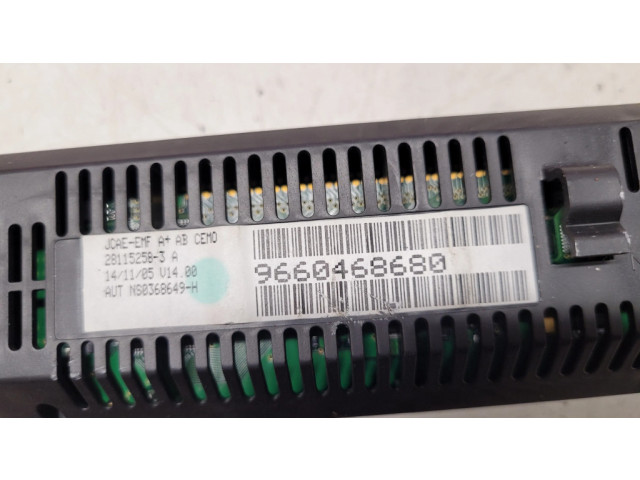 Дисплей    9660468680, 281152583A   Citroen C4 I