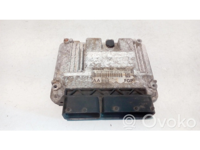Блок управления двигателя 0281011970, 55354770 Saab 9-3 Ver2