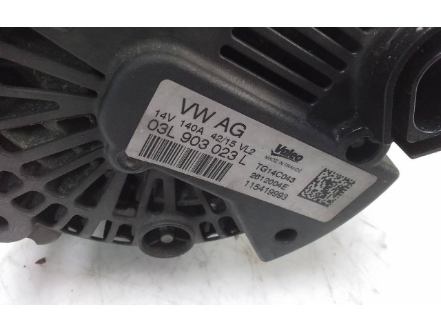 Генератор 03l903023l Volkswagen Golf VIII