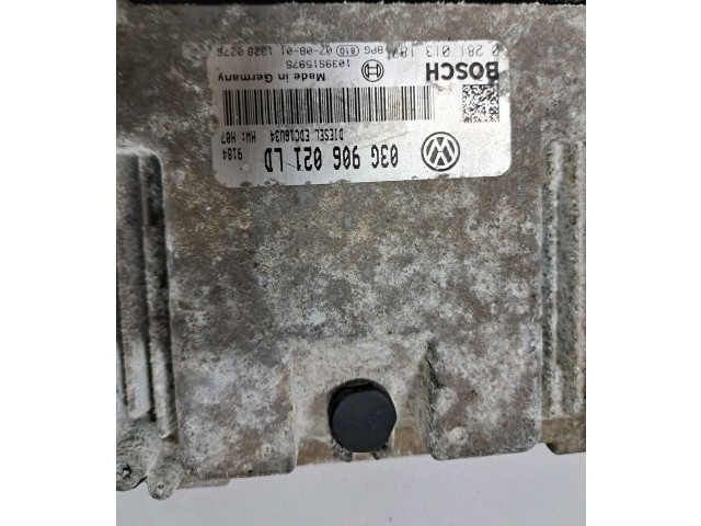Блок управления двигателя 03G906021LD, 1039S15975 Skoda Octavia Mk2 (1Z)