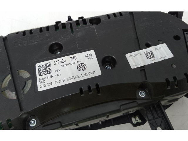 Панель приборов 517920740 Volkswagen Golf VII