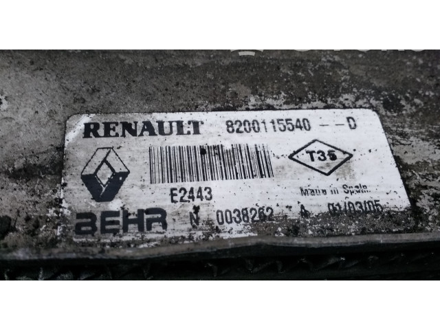 Интеркулер 8200115540, 8200115540D Renault Megane II 1.9