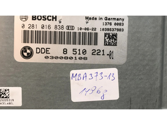 Řídící jednotka 8510221 BMW 3 E90 E91 2011