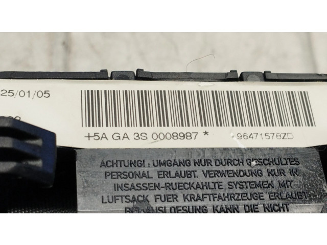 Подушка безопасности водителя 5034118, 3S0008987 Citroen C4 I