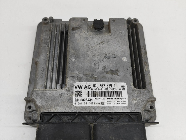 Блок управления двигателя 04L907309P, 0281031483   Volkswagen Touran III