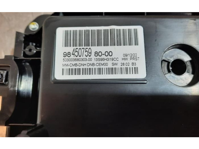 Панель приборов 9845075980   Citroen C5 Aircross       