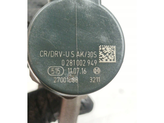 Vstřikovací lišta 0445214315, 0281002949 BMW 5 F10 F11