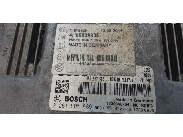 Řídící jednotka 4H0990990E, 4H0907560   Audi A8 S8 D4 4H 2011