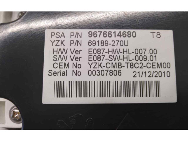 Панель приборов 9676614680   Peugeot 5008       