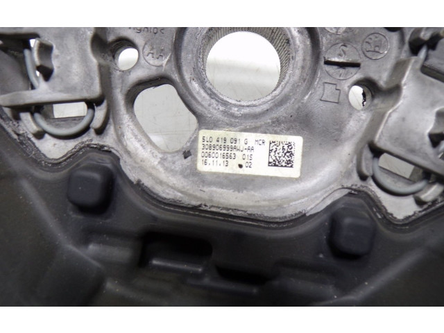 Руль Skoda Rapid (NH)  2012 - 2019 года 5L0419091GMCR, 5L0419091G      