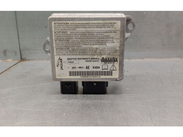 Блок подушек безопасности 4X4314B321AE, 603449700 Jaguar X-Type
