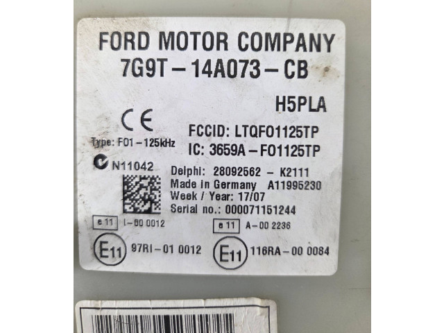 Модуль управления BSM 7G9T14A073CB, 28092562 Ford S-MAX