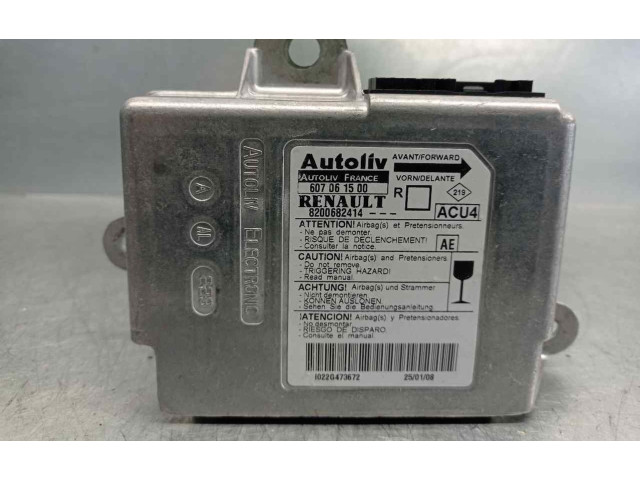 Блок управления надувных подушек       Renault Scenic II -  Grand scenic II  2003 - 2006 года   