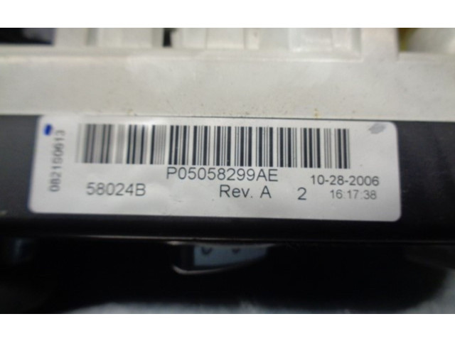 Модуль блока управления кондиционером P05058299AE   Jeep Compass