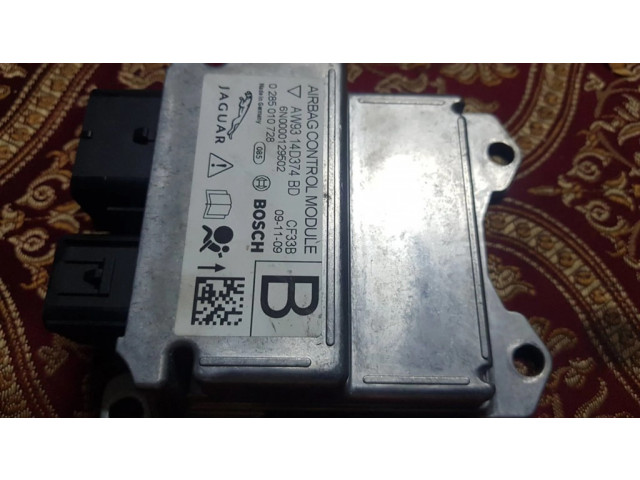 Блок подушек безопасности AW9314D374BD, 6N0000129502 Jaguar XJ X351