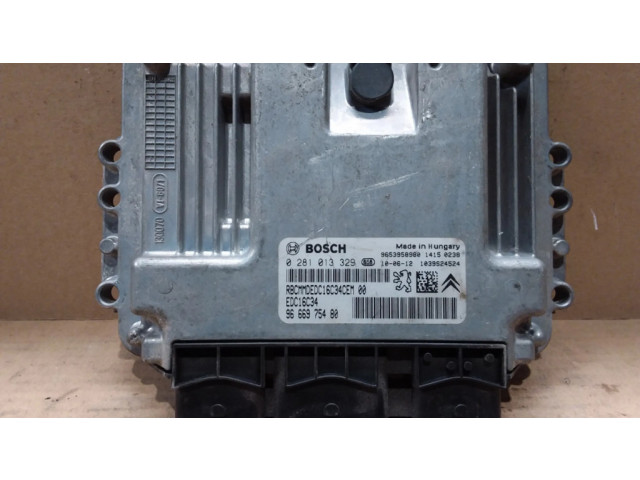 Řídící jednotka 9666975480, 0281013329 Citroen Berlingo 2014