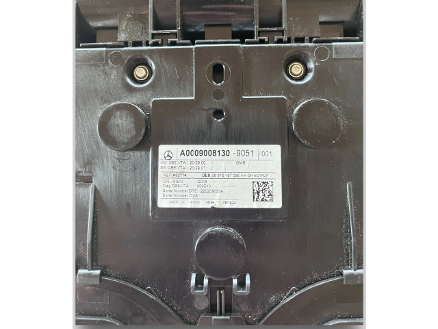 Блок комфорта NR412, A0009008130 Mercedes-Benz A W177