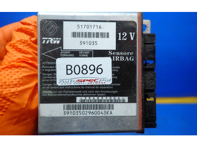 Блок подушек безопасности 51701716, 391035 Fiat Grande Punto