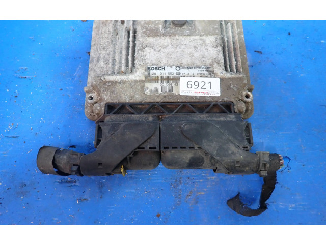 Блок управления двигателя 55566421, 0281014552 Saab 9-3 Ver2