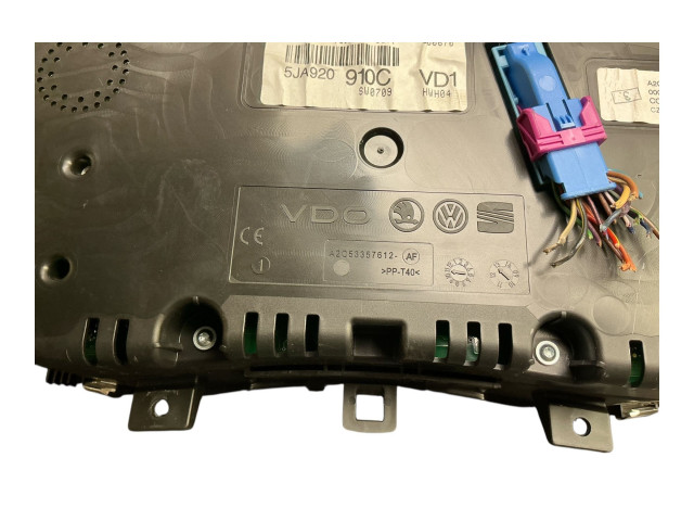 Панель приборов 5JA920910C, A2C83472300 Skoda Rapid (NH)