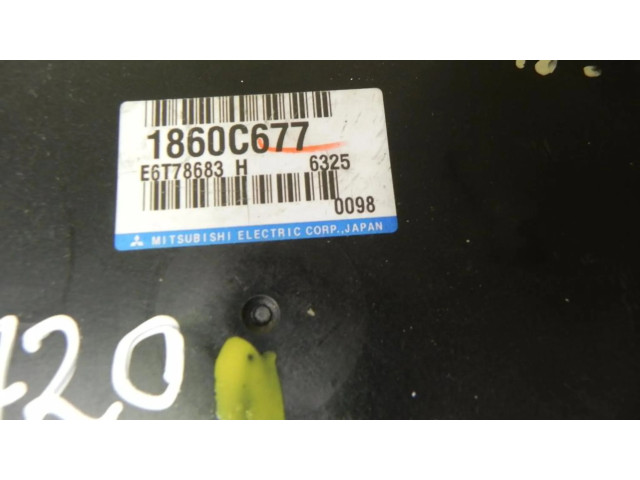 Блок управления 1860C677, E720 Mitsubishi ASX