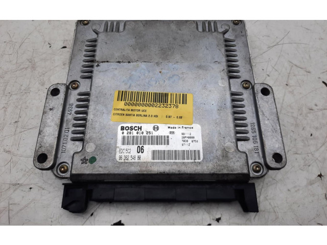 Řídící jednotka 0281010251   Citroen Berlingo 2000