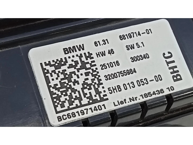 Блок управления климат-контролем 681971401, E3A2-49-1   Mini One - Cooper Coupe R56