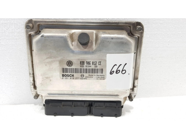 Блок управления двигателем ECU