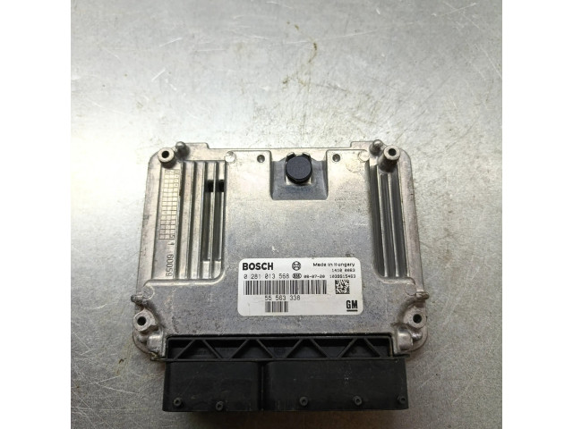 Блок управления двигателя 0281013568, 5563338   Saab 9-5