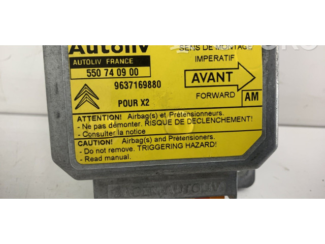 Блок подушек безопасности 9637169880   Citroen Xantia