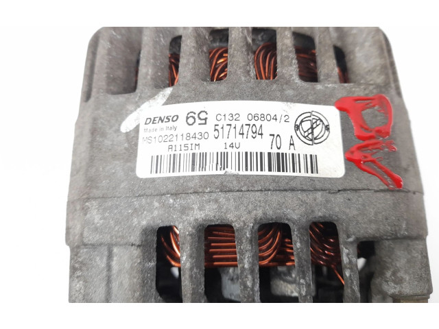 Генератор 51714794, MS1022118430   Fiat Punto Evo      