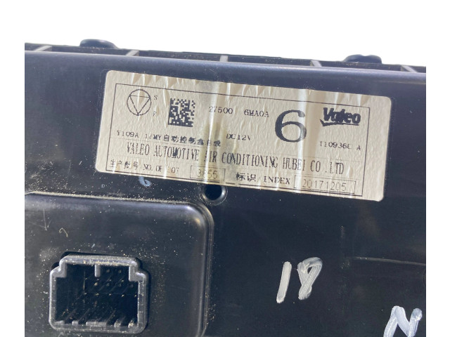 Блок управления климат-контролем 275006MA0A Nissan Rogue