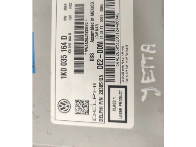 Радио/ проигрыватель CD/DVD / навигация 1K0035164D, 1K0035164D Volkswagen Jetta VI