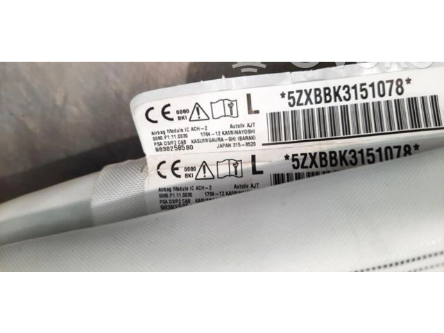 Боковая подушка безопасности 9838258580   Peugeot 2008 II