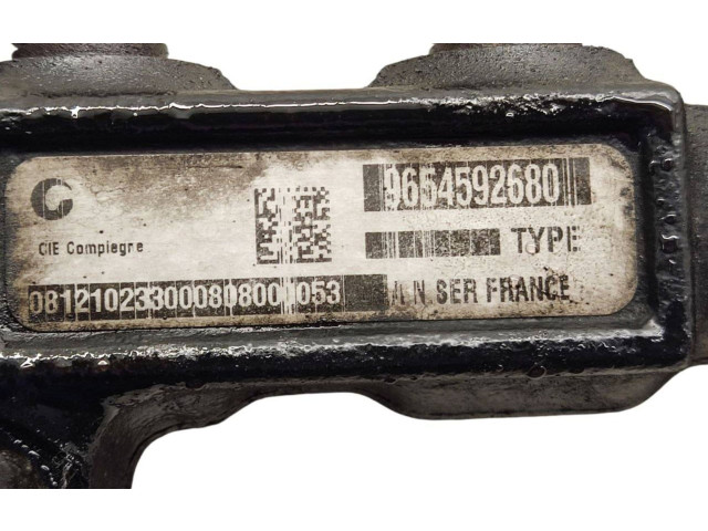 Топливная рампа 9654592680, 9655465480   Volvo V50   для двигателя D4164T