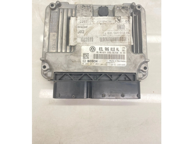 Блок управления двигателя 03L906018HL, 03L906018M Seat Alhambra (Mk2)