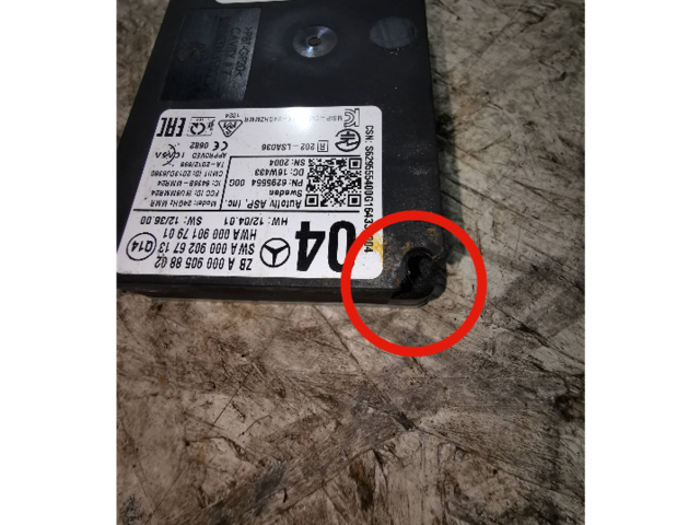 Датчик слепых зон A0009058802 Mercedes-Benz GLE AMG (W166 - C292)