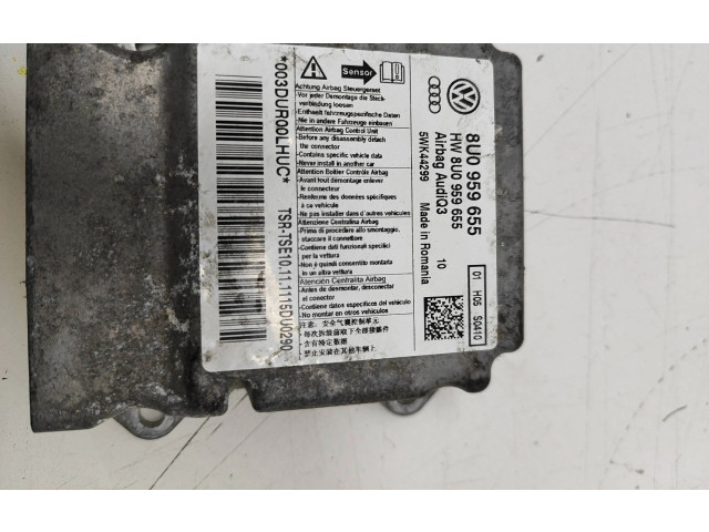 Блок подушек безопасности 8U0959655, 5WK44299 Audi Q3 8U