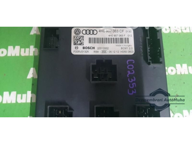 Блок комфорта 4H0907063CF, F005V01325.   Audi A6 C7   