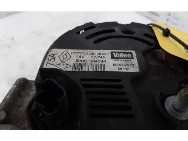 Генератор 8200060816, 8200060816 Renault Twingo I